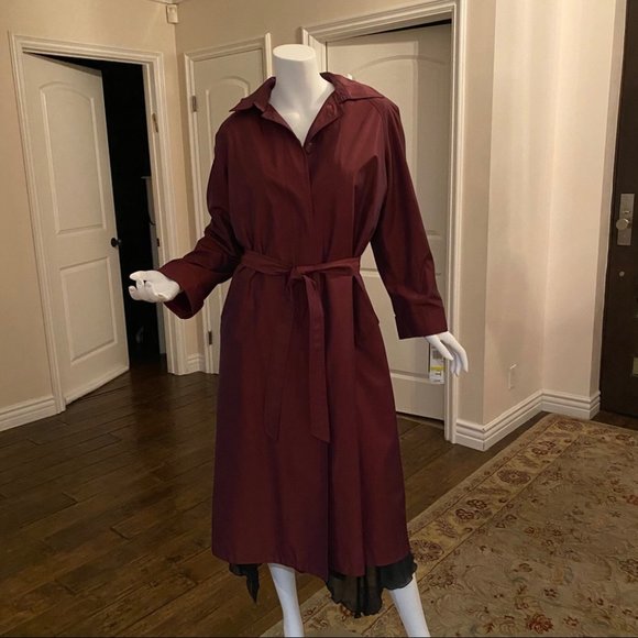 NWT Vintage Deadstock FS Rainwear Full length Jacket size 10P - Picture 1 of 12